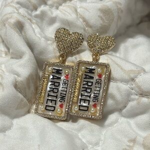 Baublebar Getting Married earrings